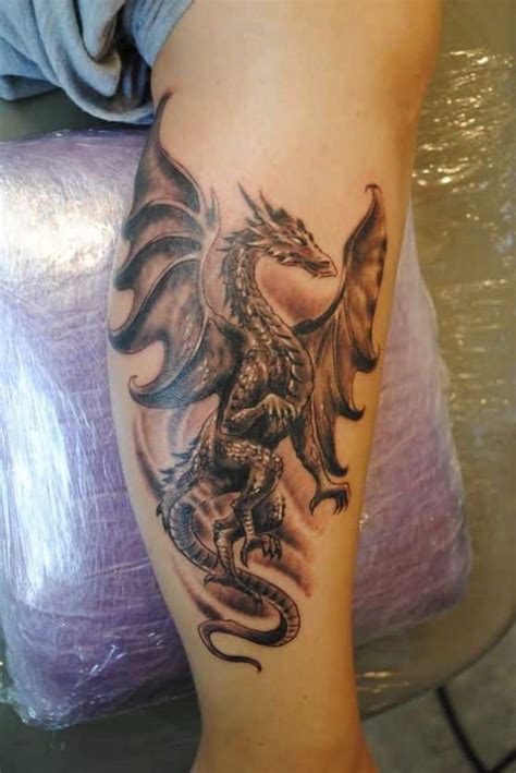 tatuaje dragon pierna|9 ideas de Tattoo pierna Dragones 